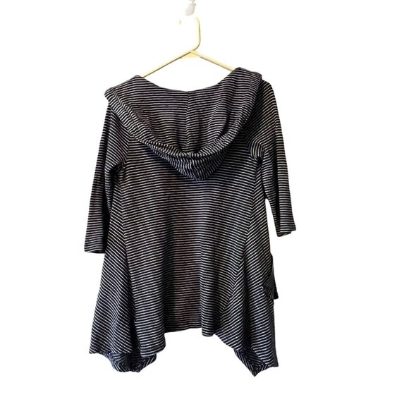 Saturday Sunday  For Anthropologie Open Cardigan Hoodie Size Measured Loungewear - Picture 2 of 11